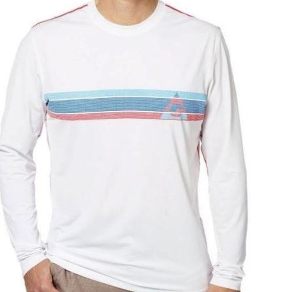 Ultra Game Maglia Uomo A Manica Lunga – Performance Athletic Quick Dry, Taglio Atletico, Rosso, Taglia L, Con Licenza Ufficiale NBA - 2